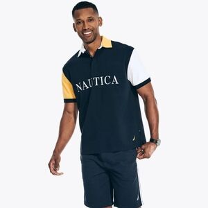 Nautica classic fit rugby polo XXL